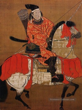Ashikaga Yoshihisa Kano Masanobu japonais Peinture à l'huile
